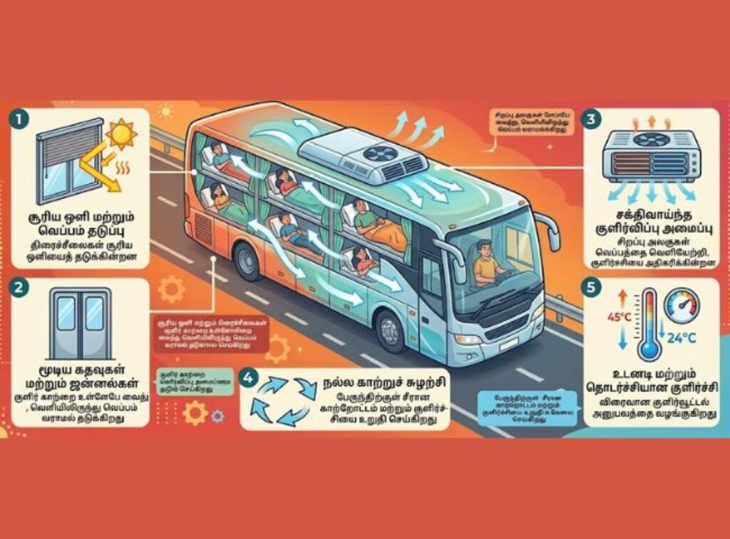 Sleeper bus AC