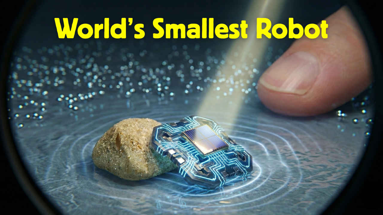 World’s smallest programmable robot: 5 crazy things it can do