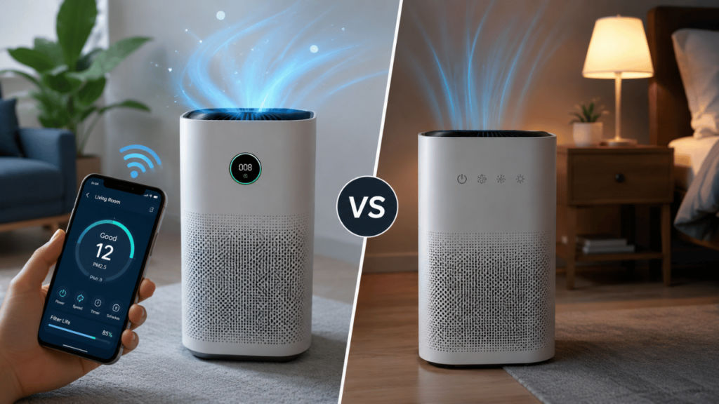 Smart air purifier vs regular air purifier