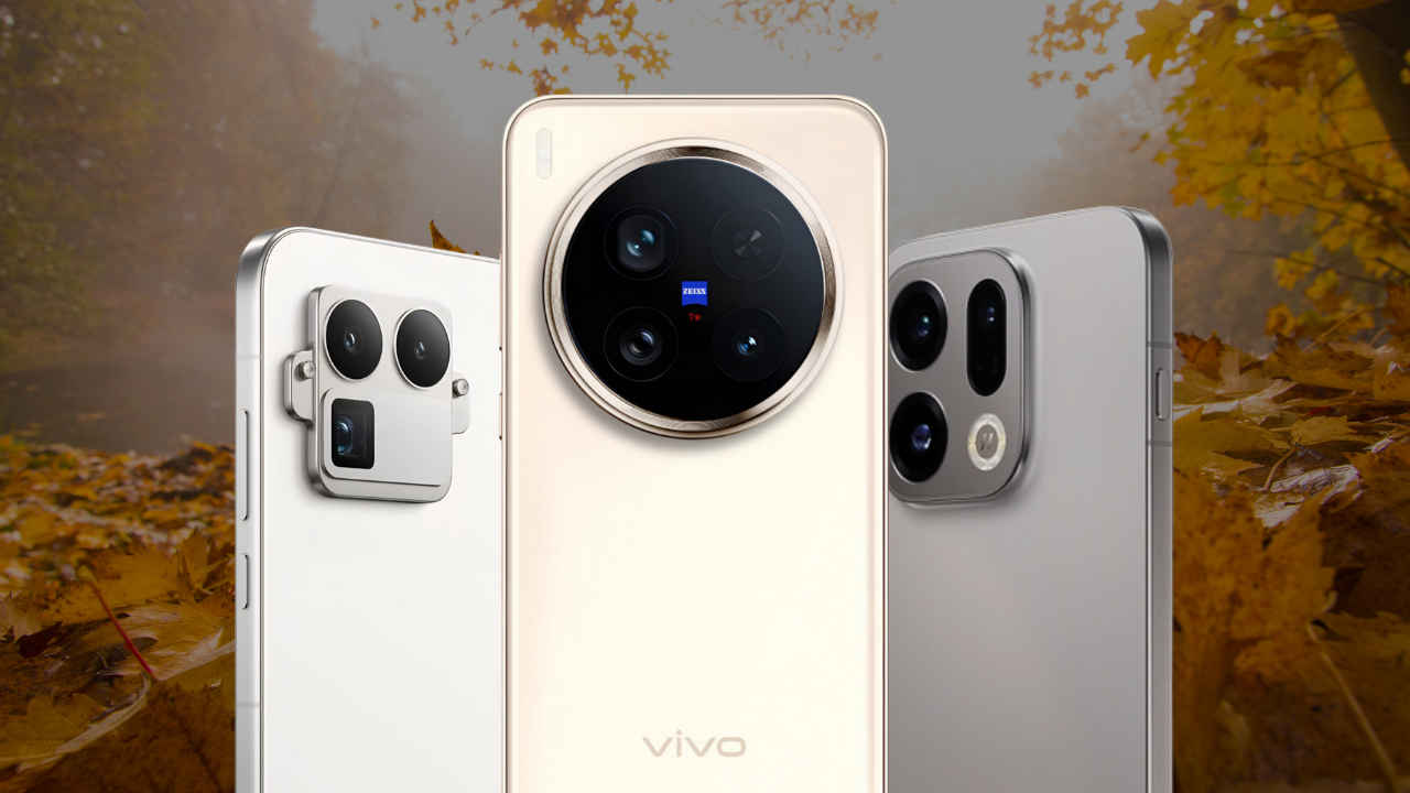 October 2025 smartphone launches: Realme GT 8 Pro, Vivo X300, and more