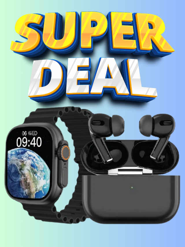Smartwatch and earbuds deals on myntra