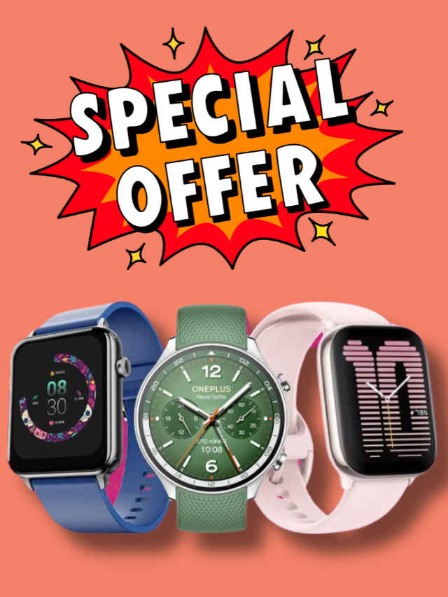 Smartwatch deals on amazon