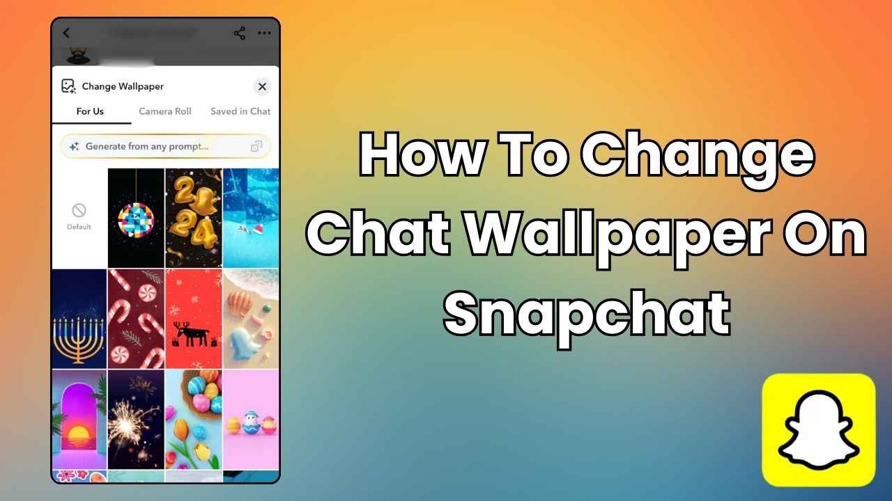 How to change chat wallpaper on Snapchat: Step-by-step guide