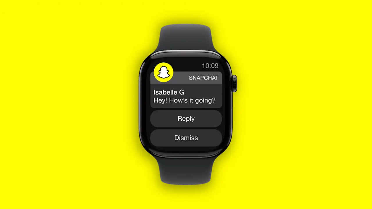 You can now use Snapchat on your Apple Watch, but there’s a catch