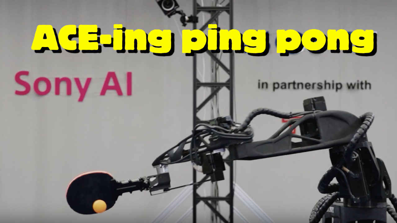 Sony AI’s ping-pong robot Ace beat top human players for the first time ever