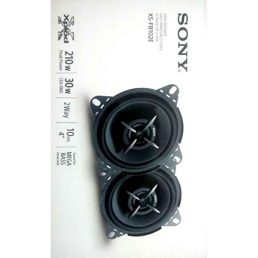 Sony Car Speaker XS-FB102E 10 cm (4 inch) 2-Way Coaxial Speakers