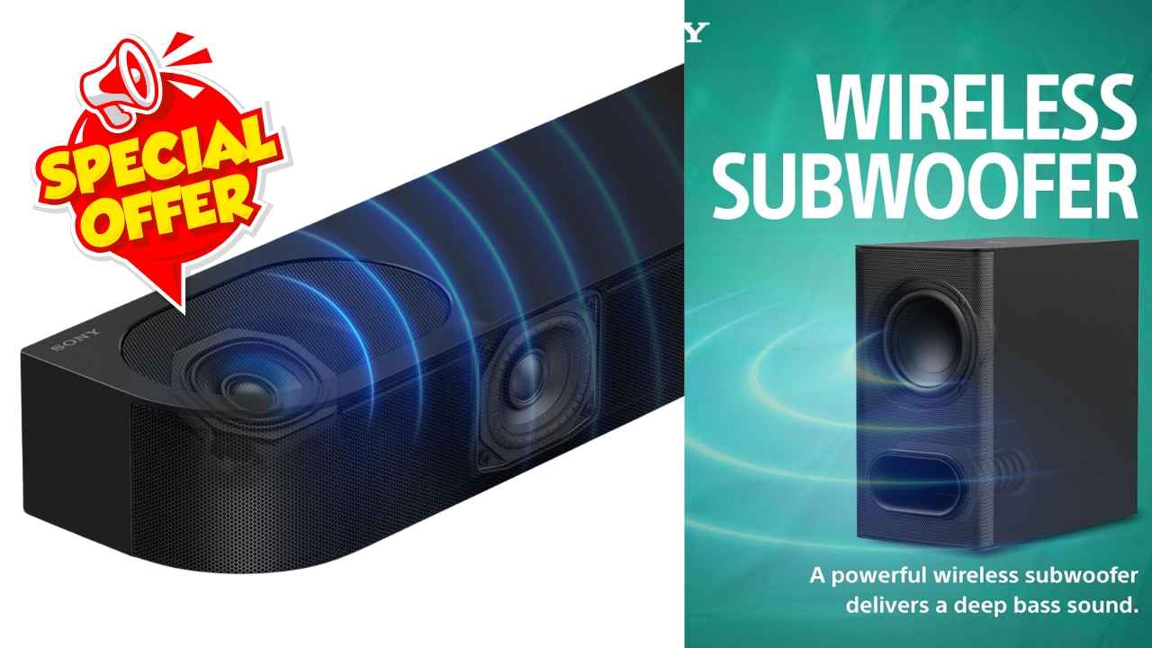 Sony Dolby Atmos സൗണ്ട്ബാർ Rs 23000 ഡിസ്കൗണ്ടിൽ, ഗ്രേറ്റ് ഇന്ത്യൻ ഫെസ്റ്റിവലിൽ ലിമിറ്റഡ് ടൈം ഓഫർ