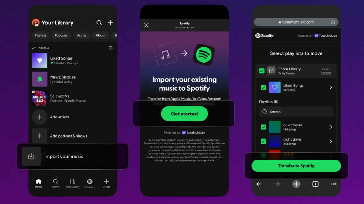 How to import your music playlists from other platforms to Spotify