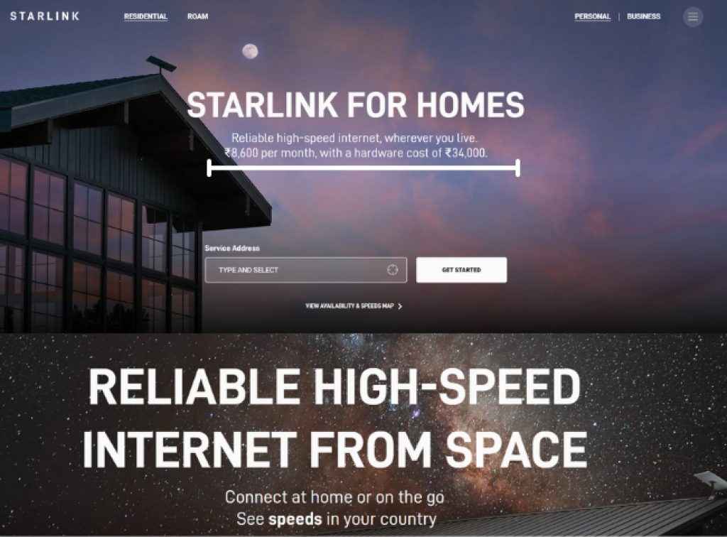 Starlink Plan Price