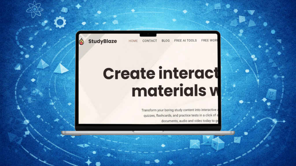 StudyBlaze Smart practice for modern students