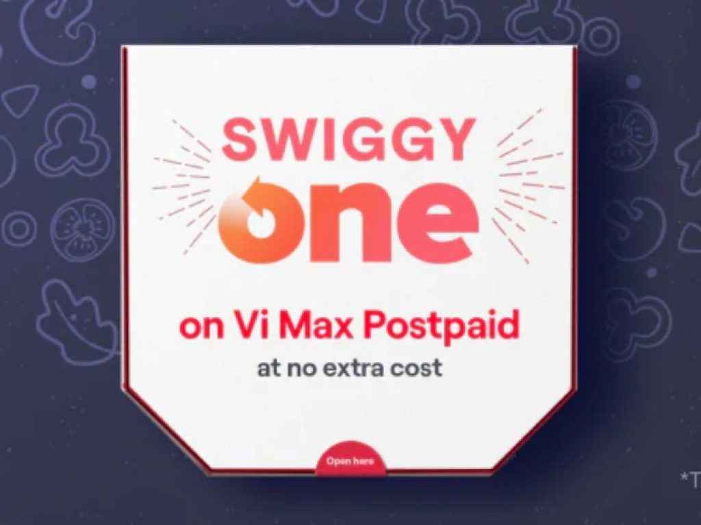 Swiggy One with Vodafone Idea postpaid plans