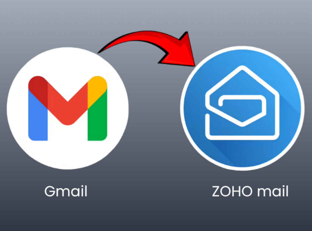 Switch Gmail to ZOHO mail-
