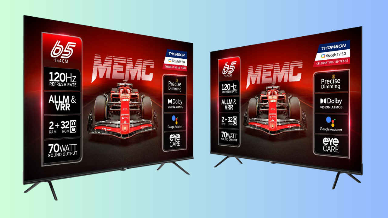 THOMSON ने भारत में लॉन्च किए 55, 65 और 75 इंच के QLED MEMC TV, कीमत उड़ा देगी होश, देखें ब्लैक फ्राइडे सेल ऑफर