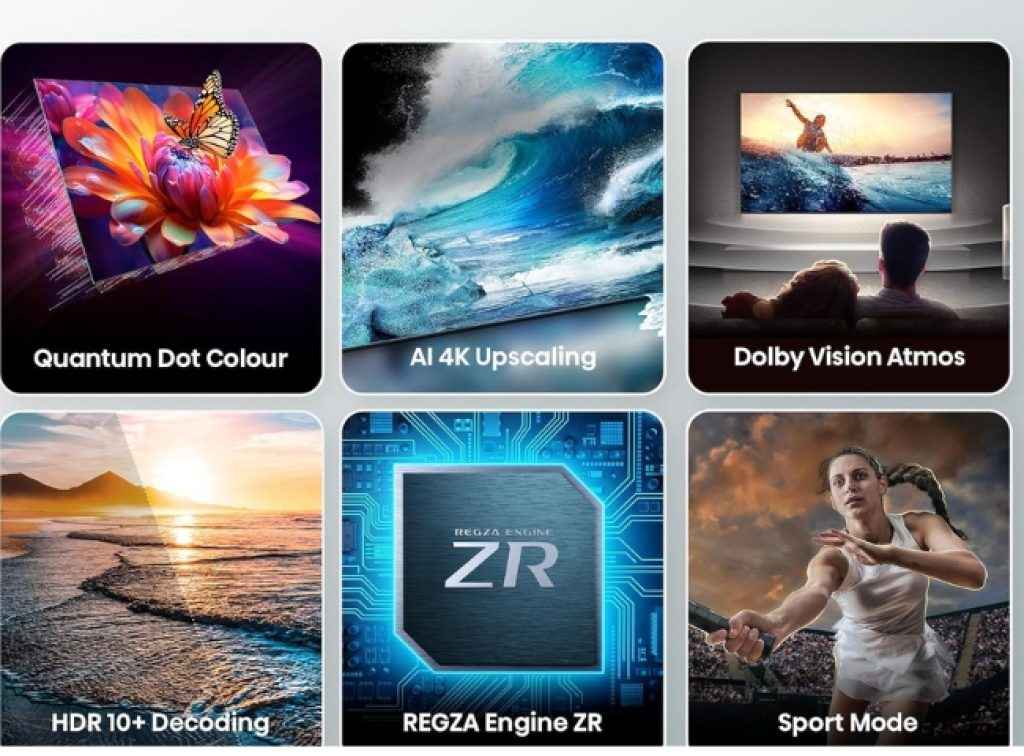 TOSHIBA QLED TV 40 Percent Price Cut