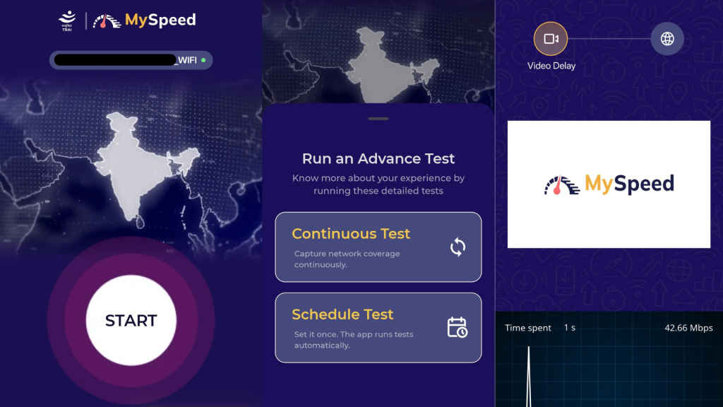 TRAI apps MySpeed