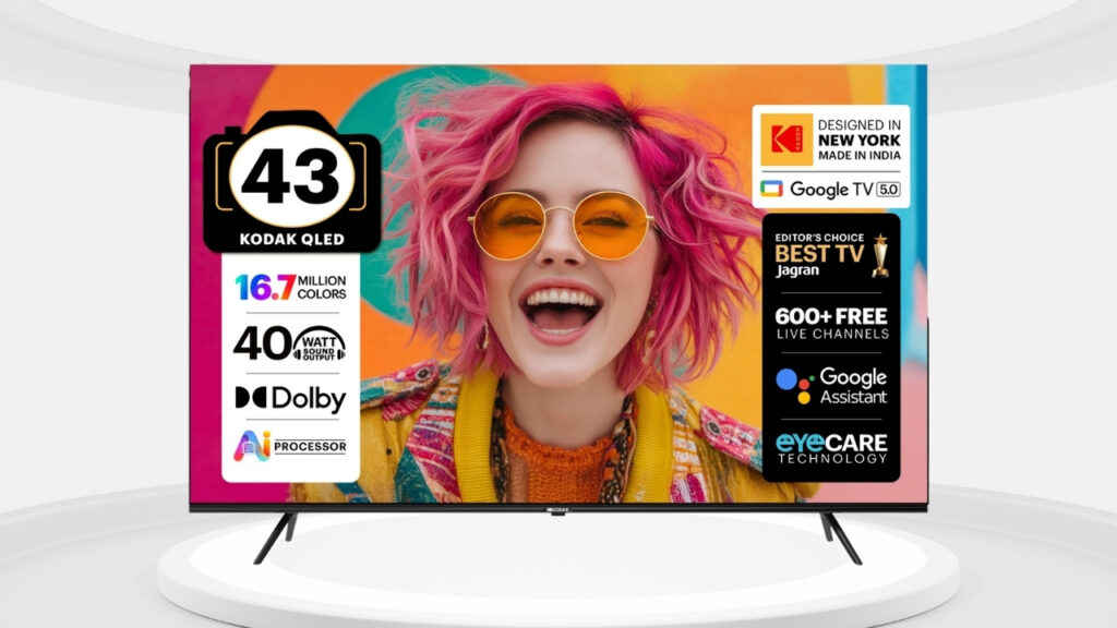 kodak launches 3 new QLED Smart Tvs from matrix series