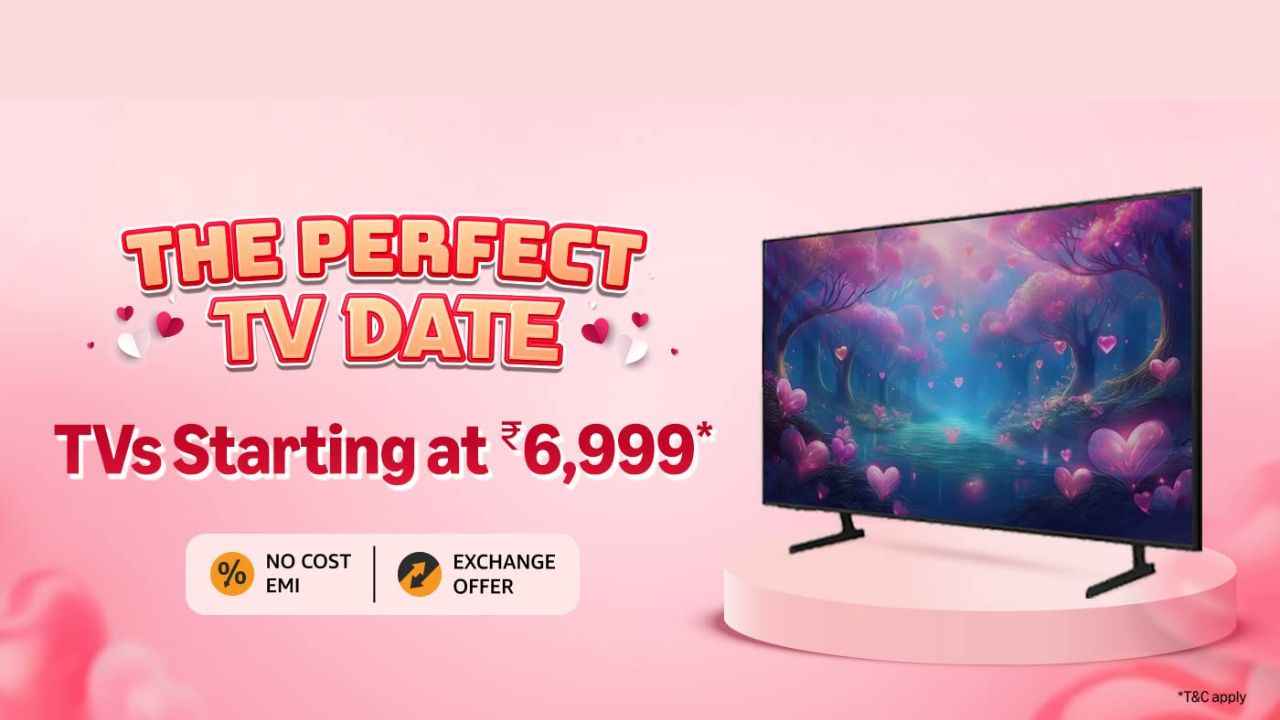 TV Deals:இந்த காதலர் தினத்திற்க்கு வெறும் ரூ,5,999 டிவி வாங்கி கொடுத்து லவ்வரை குஷி படுத்துங்க