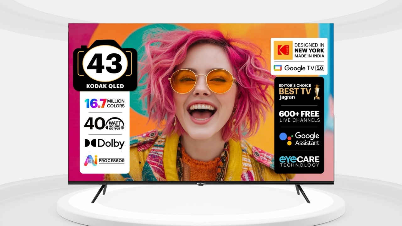 43-इंच की स्क्रीन के साथ लॉन्च हुआ इस कंपनी का QLED Smart TV, कीमत 11,000 रुपये से कम