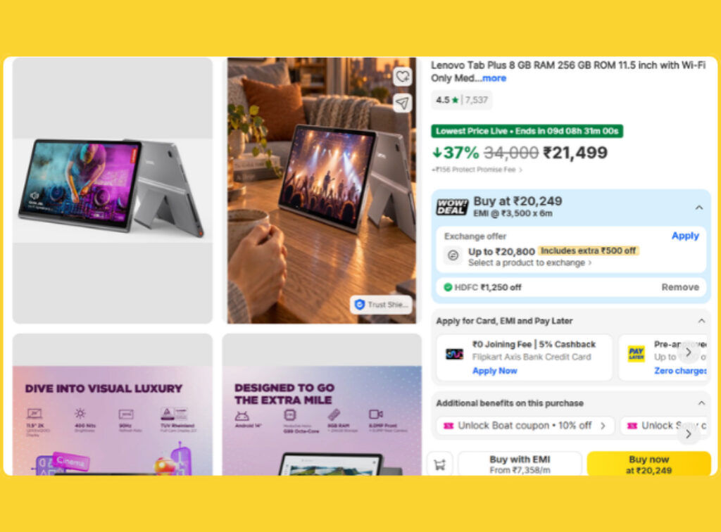 Tablet Deal ON FLIPKART SALE