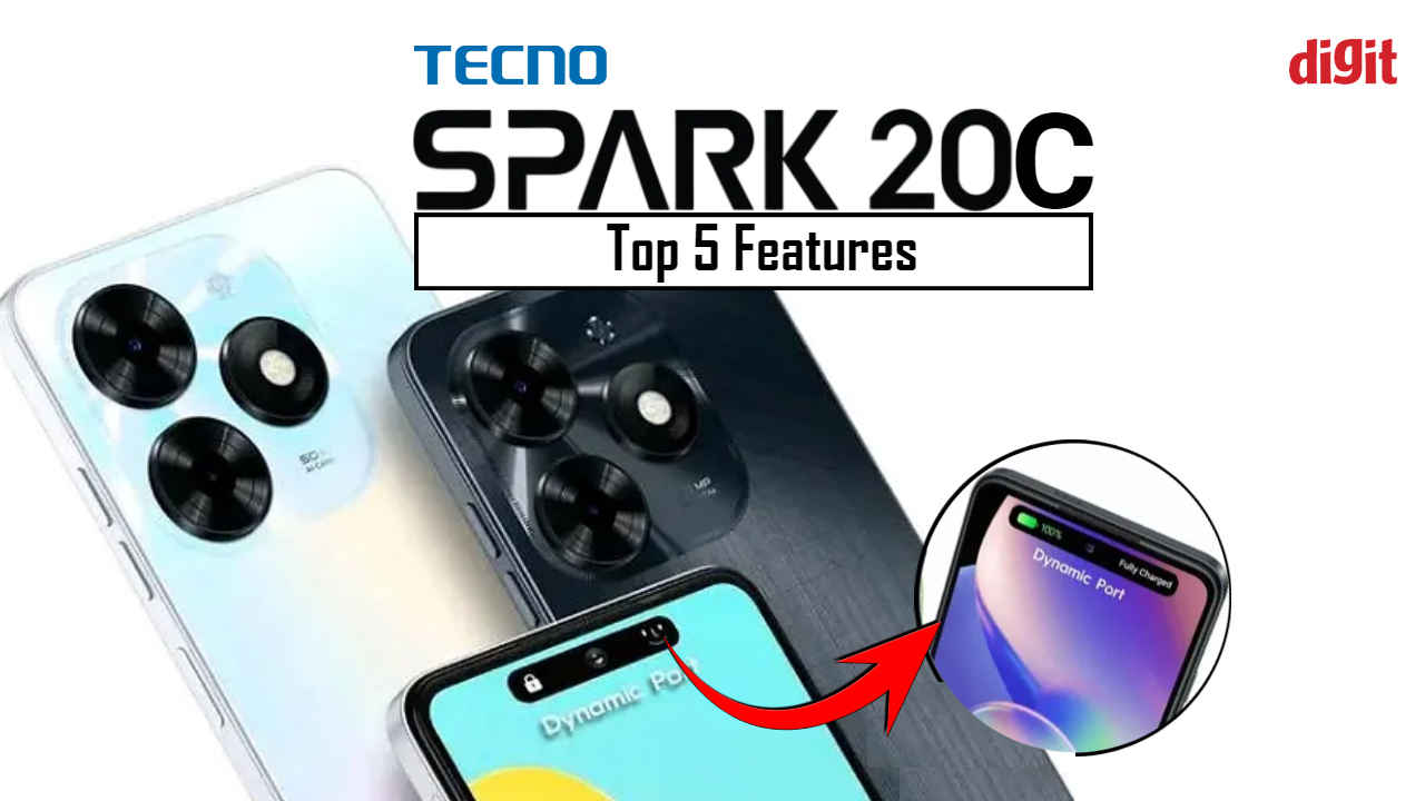 ಡೈನಾಮಿಕ್ ಪೋರ್ಟ್‌ನೊಂದಿಗೆ TECNO Spark 20C ಫೋನ್ ಖರೀದಿಸುವ ಮುಂಚೆ ಟಾಪ್ 5 ಫೀಚರ್ ತಿಳಿಯಿರಿ!