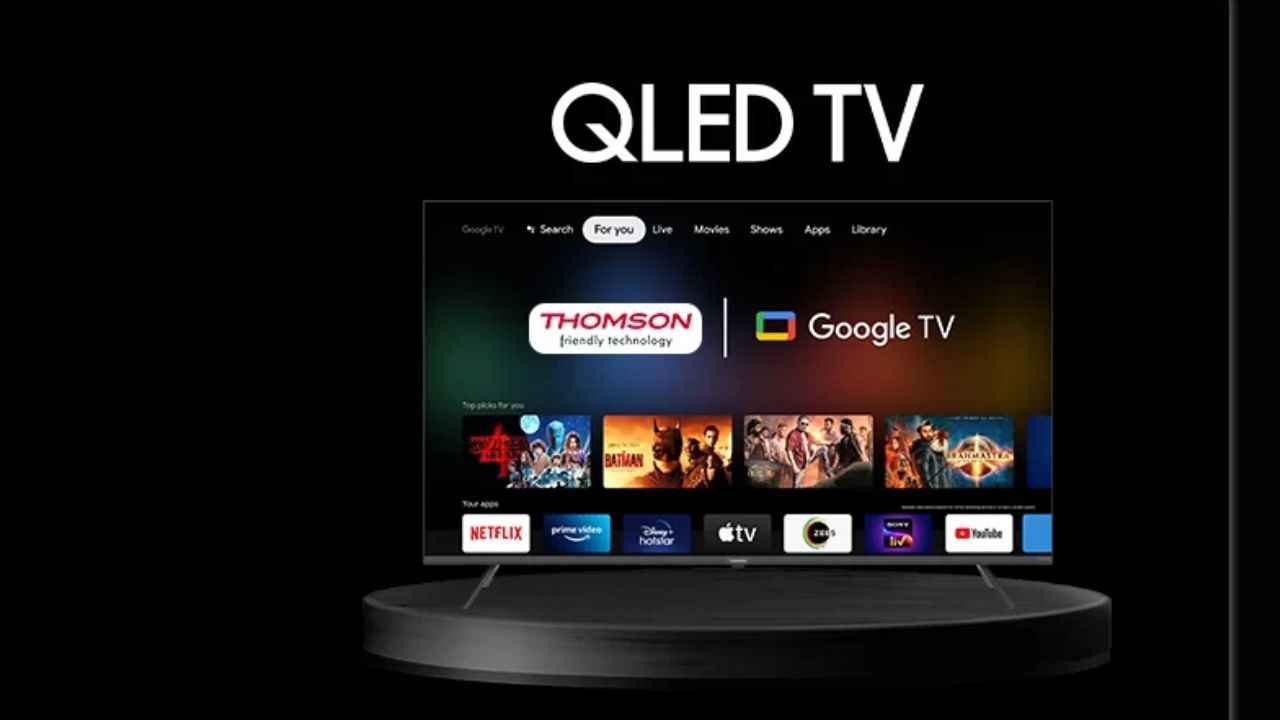 Thomson লঞ্চ করল 43 ইঞ্চি QLED TV, 50W সাউন্ড সহ রয়েছে দুর্দান্ত ফিচার, জানুন দাম কত