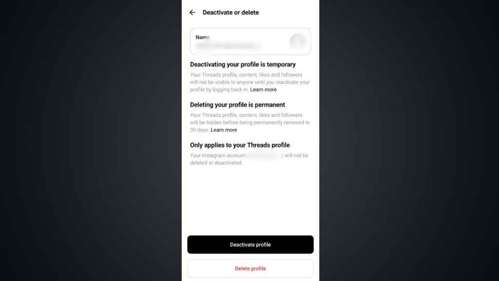 How to delete or deactivate Threads profile without affecting Instagram account: Easy guide
