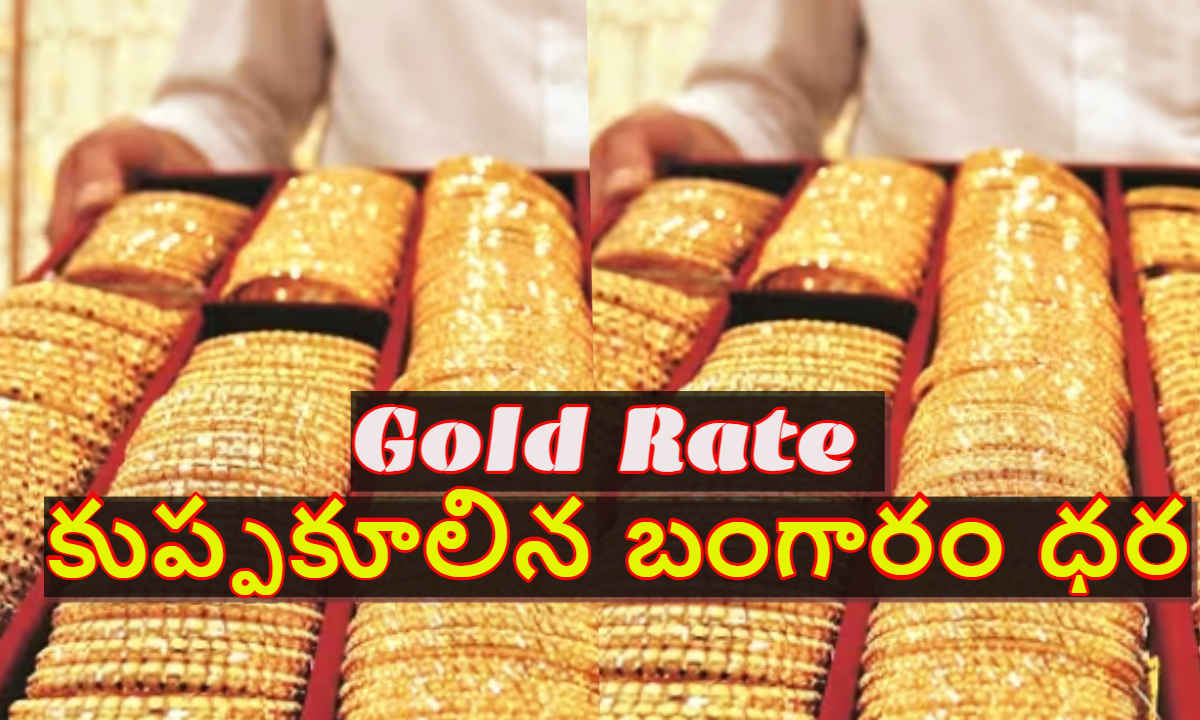 Gold Price Update: ఈరోజు కూడా దిగజారిన గోల్ మార్కెట్.!