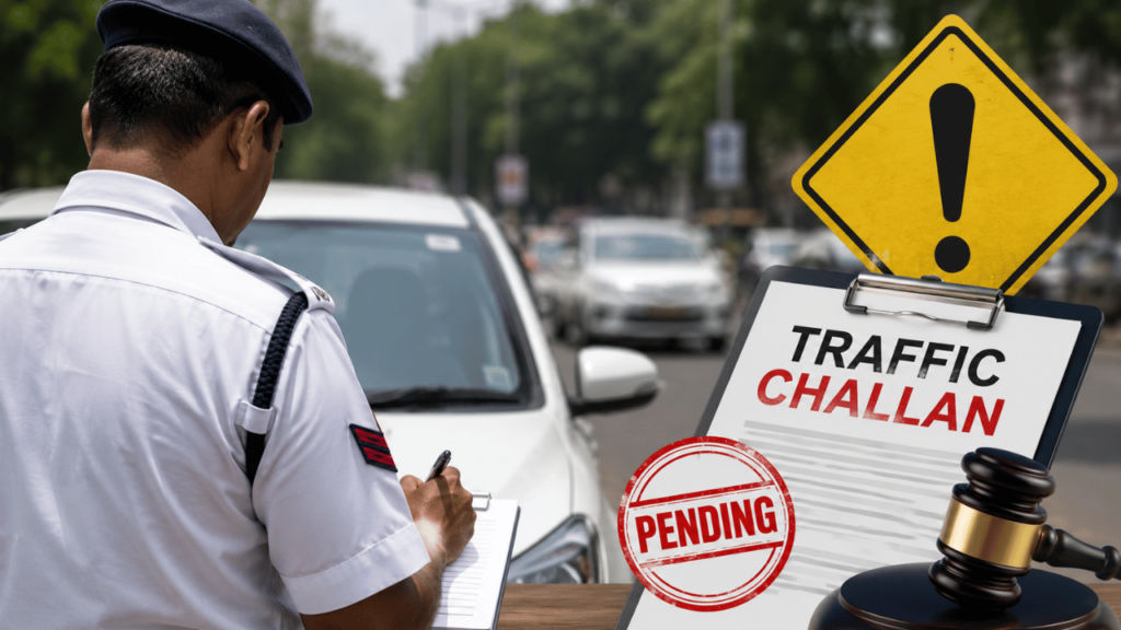 Traffic challan draft