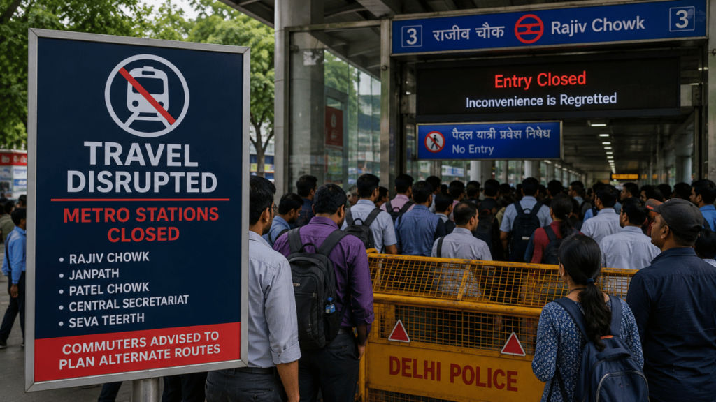 Travel disrupted