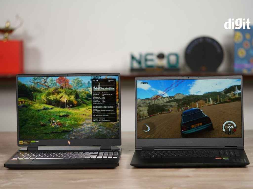 Nvidia GeForce RTX 4060 Laptop Comparison - HP Omen 16 and Acer Nitro 5 Gaming Comparison