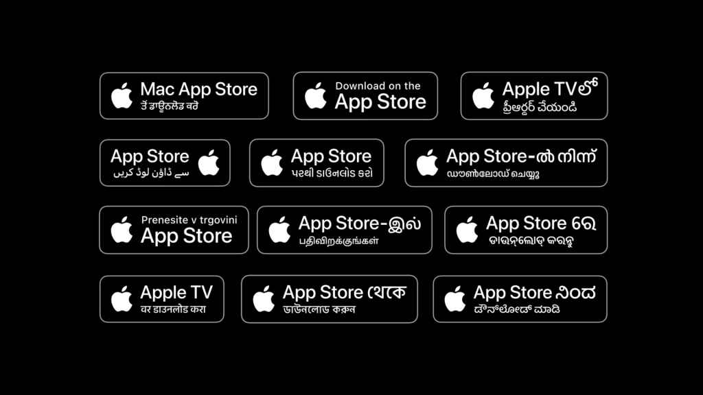 App Store new languages