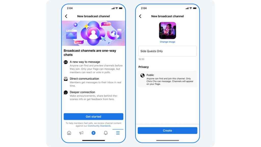 Meta announces broadcast channels on Facebook & Messenger