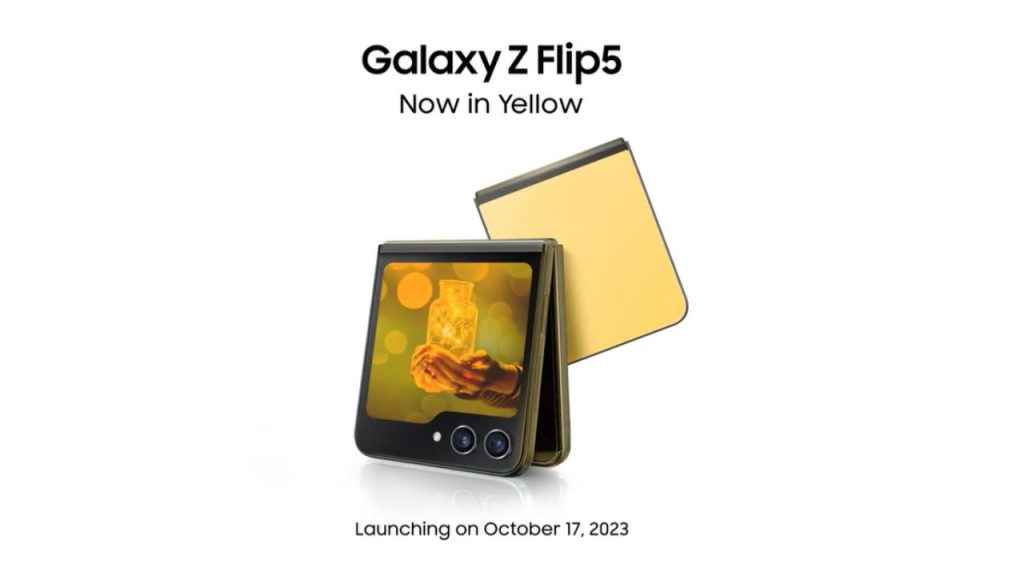 Samsung Galaxy Z Flip 5 in new color