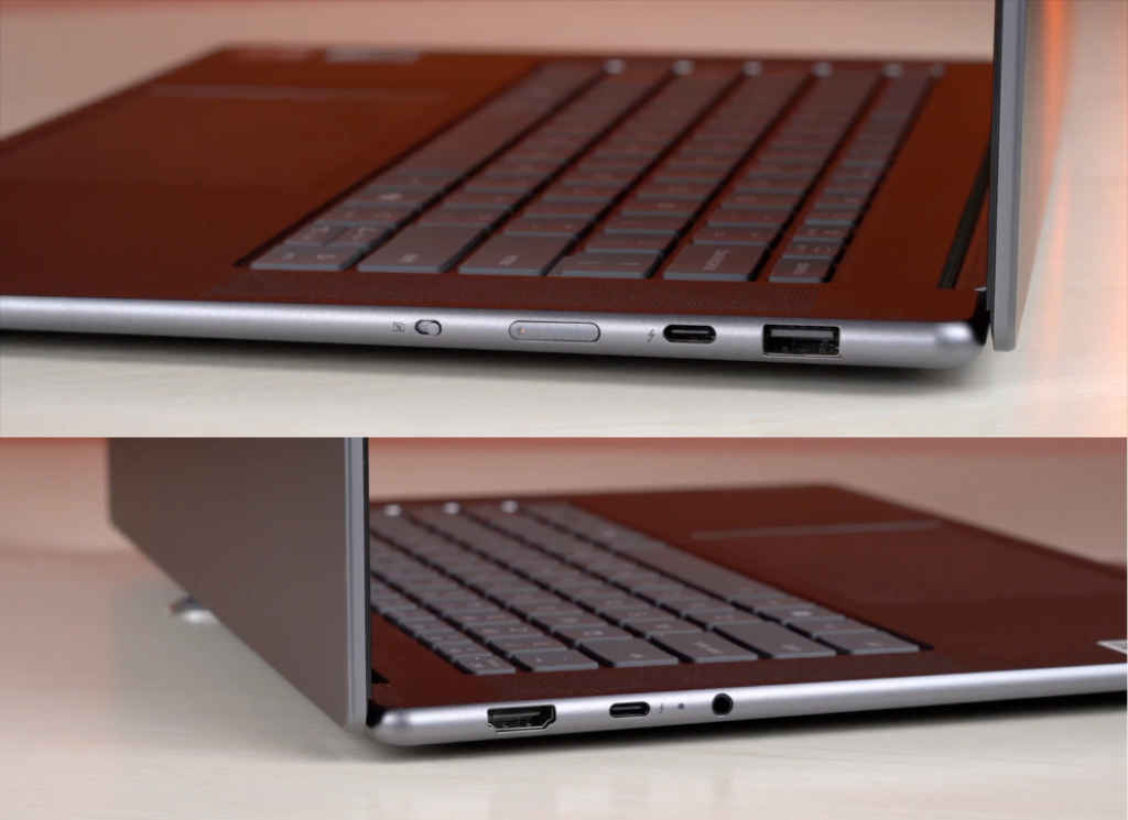 Lenovo Yoga Slim 7i Aura Edition - I/O Ports