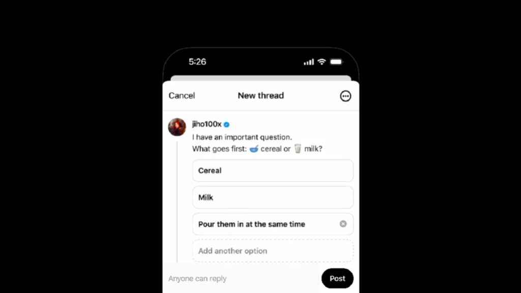 Threads introduces polls & GIF features: Here's how to use them
