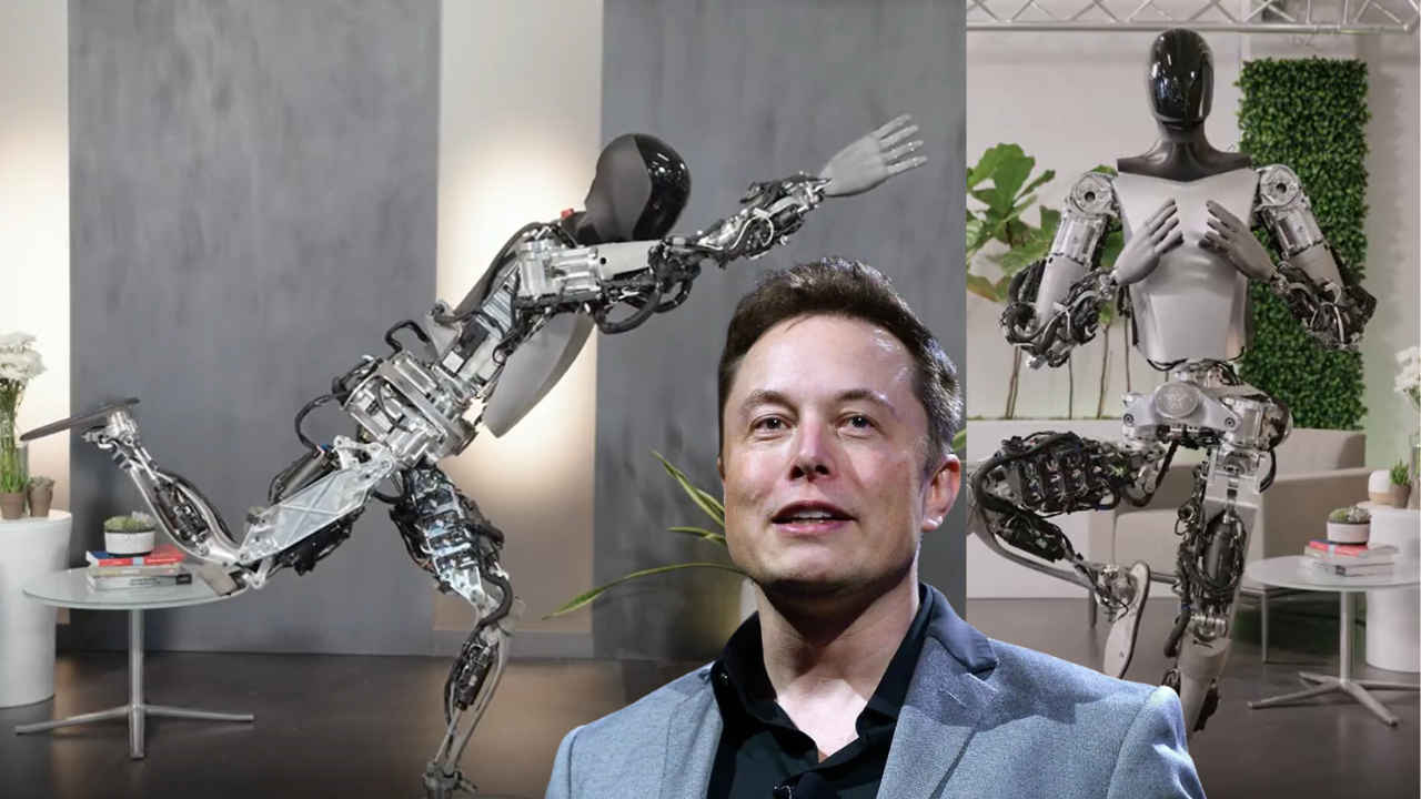Elon Musk shares video of Tesla robot doing namaste and yoga