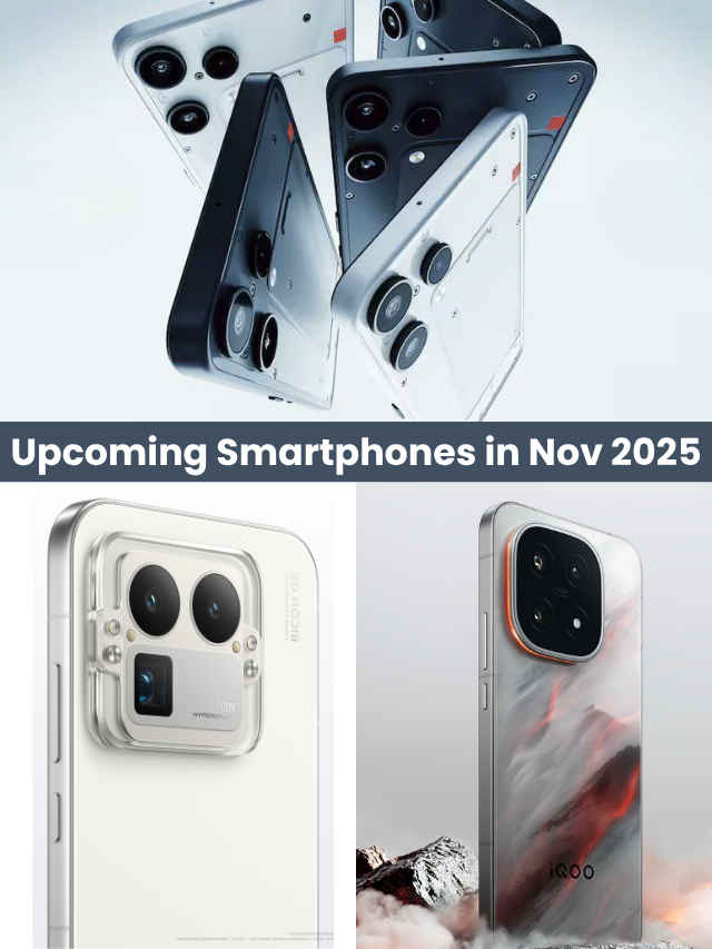Upcoming Smartphones in Nov 2025