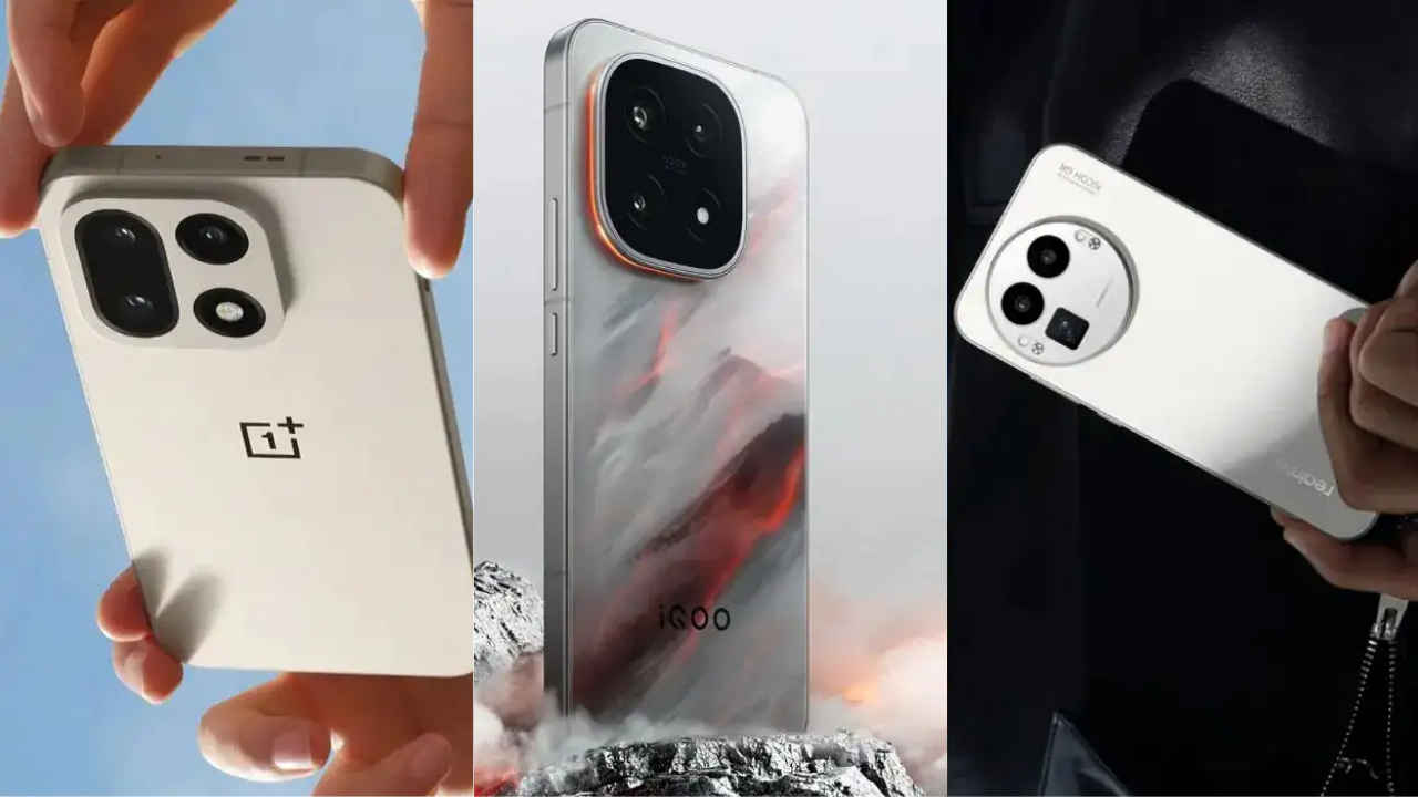 Upcoming phone launches in November 2025: OnePlus 15, iQOO 15, Find X9 series and more