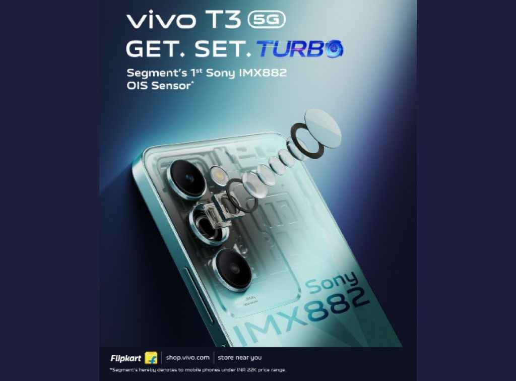 Vivo T3 5G with Sony OIS camera