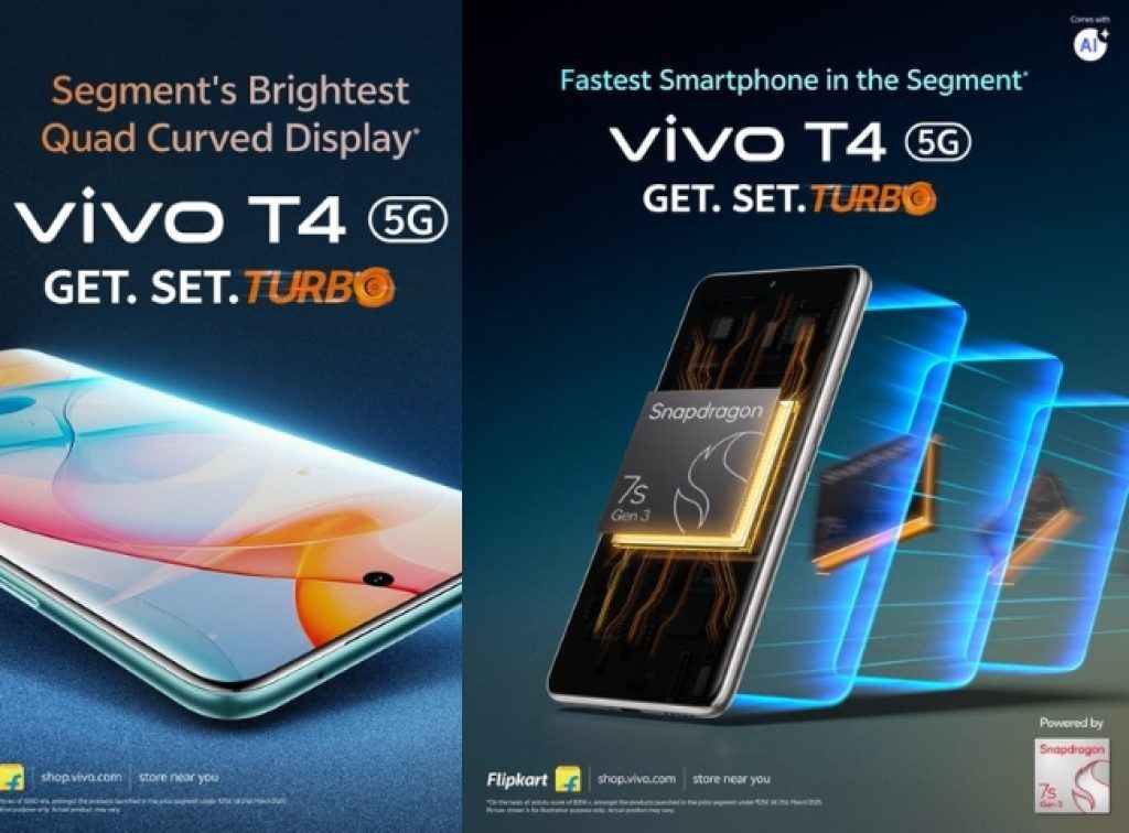 Vivo T4 5G launch with 7300mAh battery