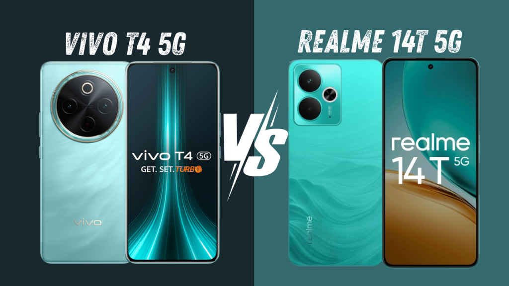 Vivo T4 5G vs Realme 14T 5G Comparison