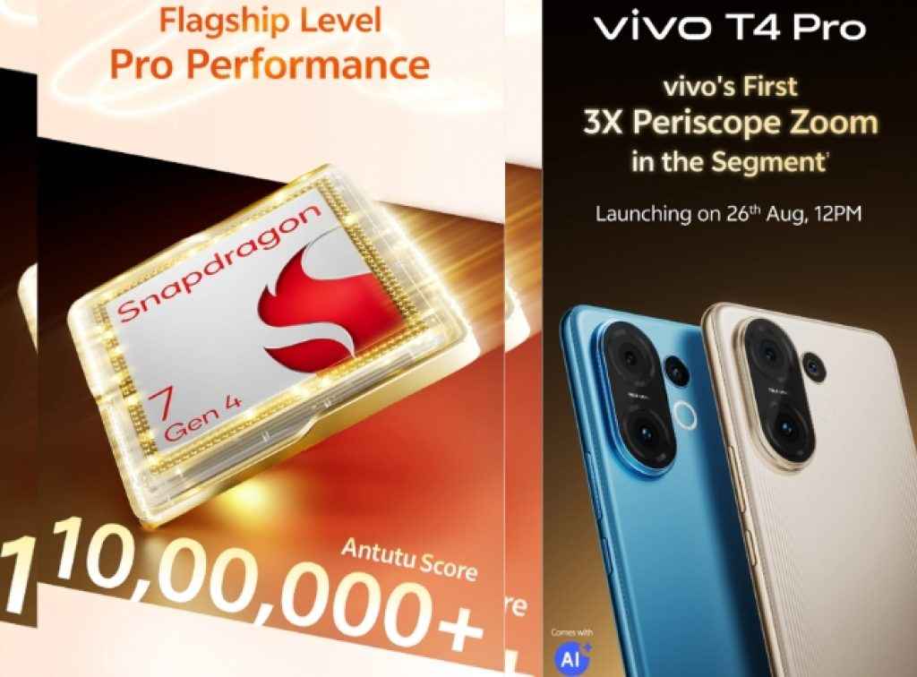 Vivo T4 Pro 5G Phone Camera Details 