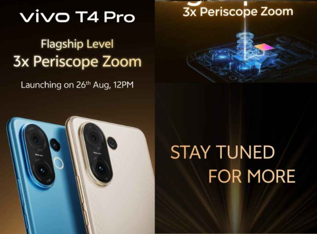 Vivo T4 Pro 5G to launch in India