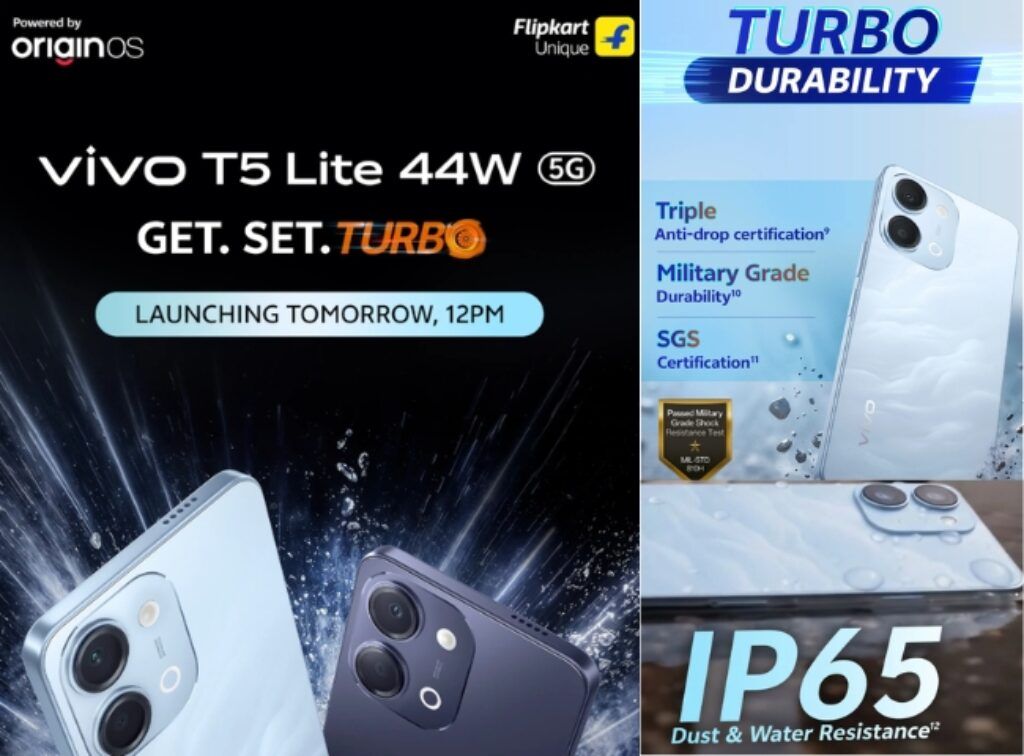 Vivo T5 Lite top 5 features