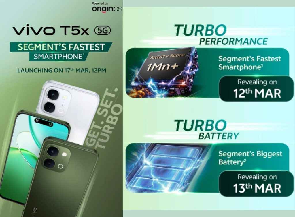 Vivo T5x 5G Launch date and features