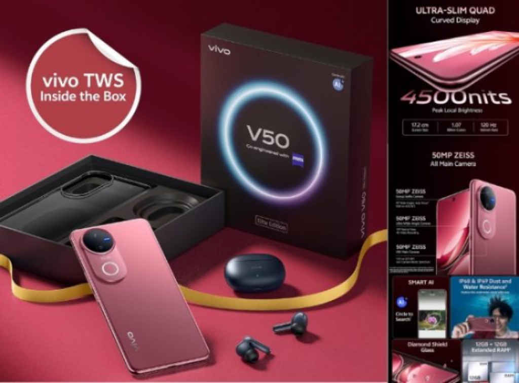 Vivo V50 Elite Edition launched in India