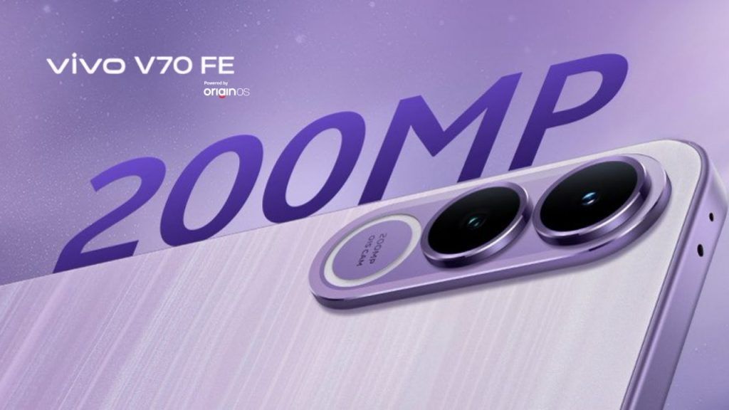 Vivo V70 FE with 200mp camera india launch announced