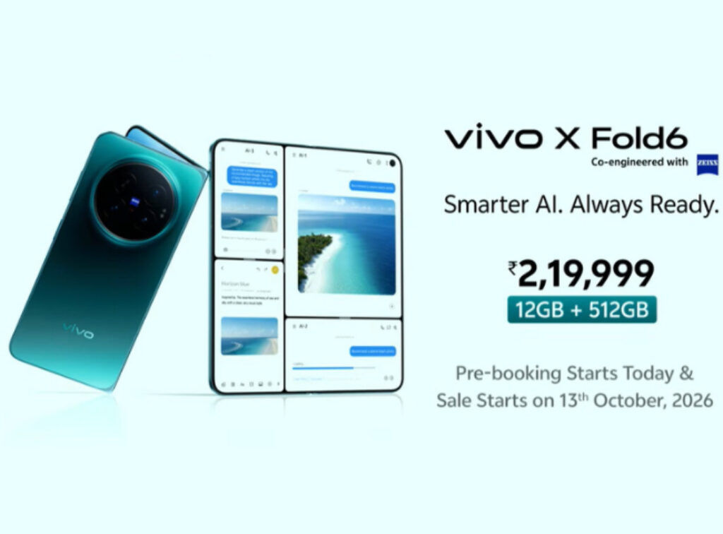 Vivo X Fold 6 launched with ultra premium design and features