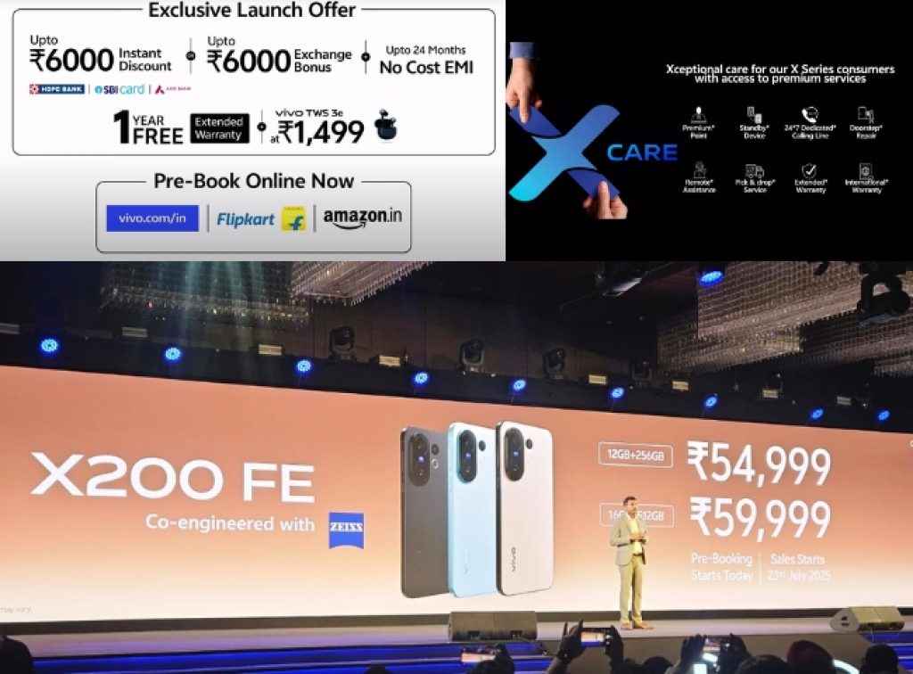 Vivo X200 FE Launched