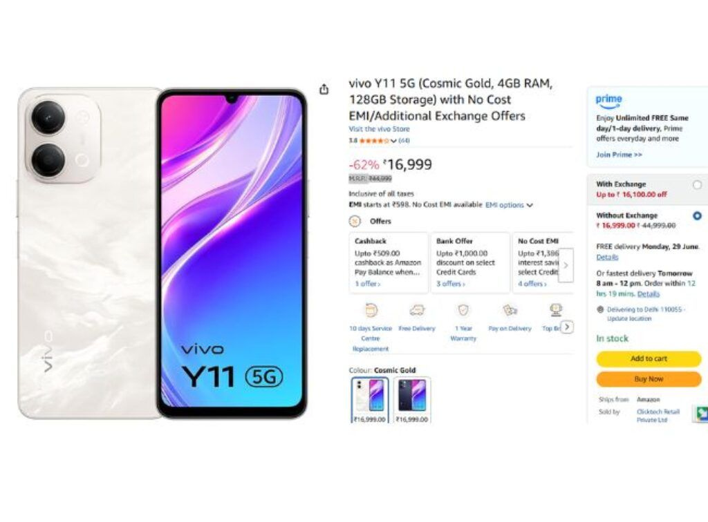 Vivo Y11 5G